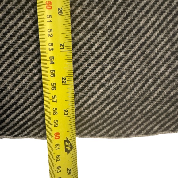 Eileen Fisher Black and Grey Funnel Neck Cashmere Sweater - Picture 5 of 8